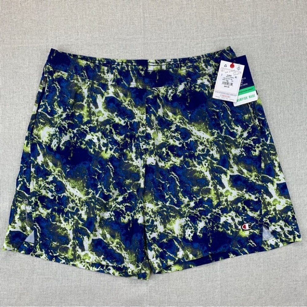 NWOT Champion Mens Waves Shorts Size XL